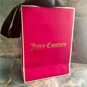 Juicy Couture Fuchsia Bag with Gold Logo